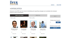 Desktop Screenshot of dferlist.org